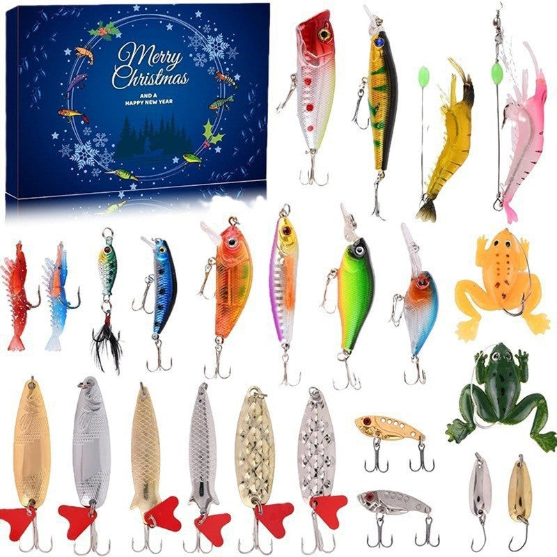 Fishing Advent Calendar Blind Box Toy Set